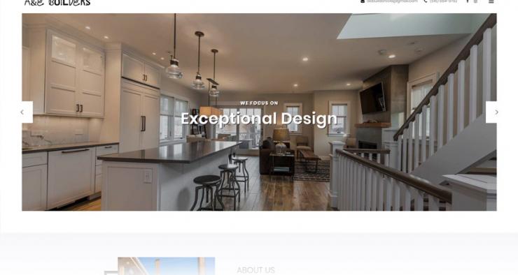 A&E Builders New Web Site